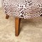 Decorative Leopard Print Upholstered Lounge Chair - 24"x 27"x 29"